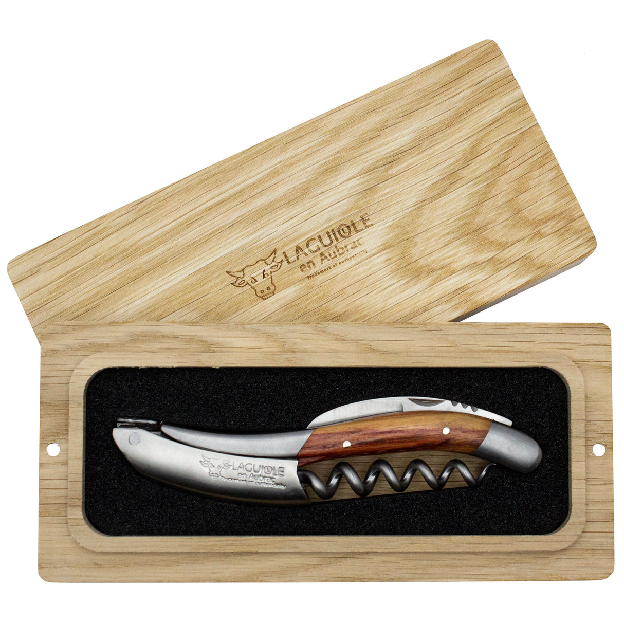 Laguiole En Aubrac Sommelier Corkscrew Rosewood Handle