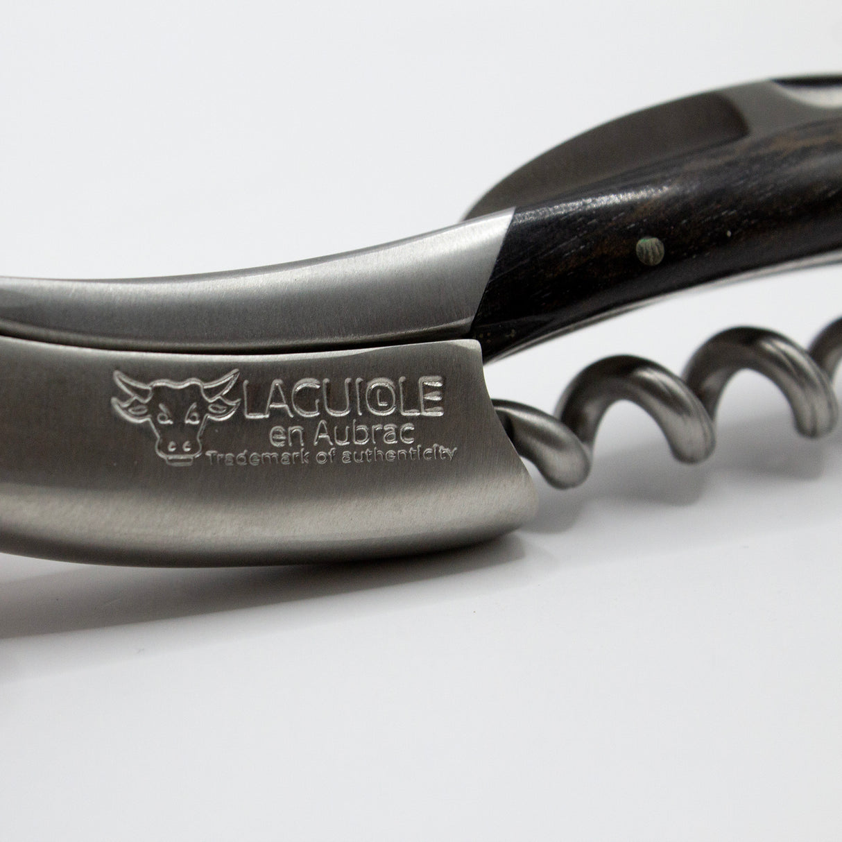Laguiole en Aubrac Sommelier Corkscrew Ebony Wood Handle