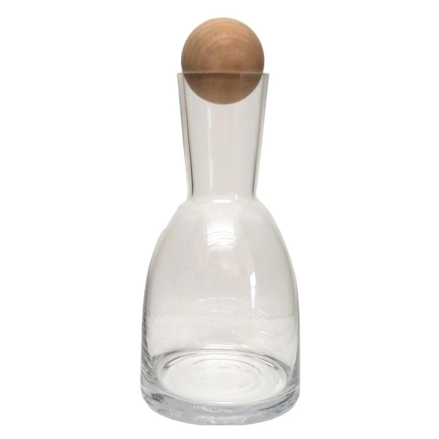 Wine Carafe With Wooden Stopper 750ml