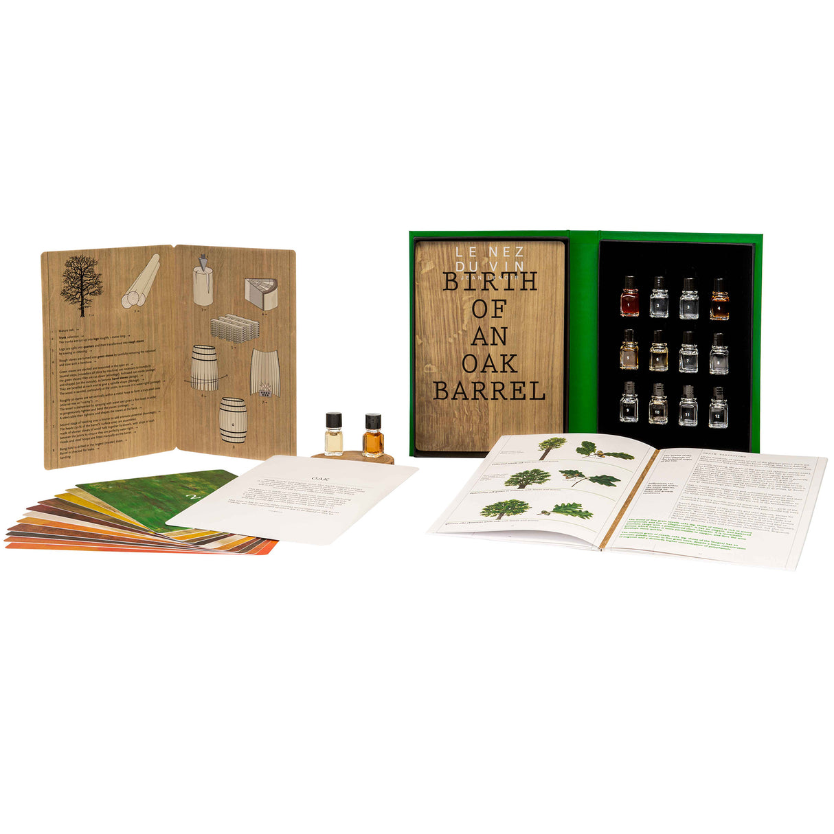 Le Nez Du Vin - 12 Wine Aromas Oak - Wine Aroma Kit