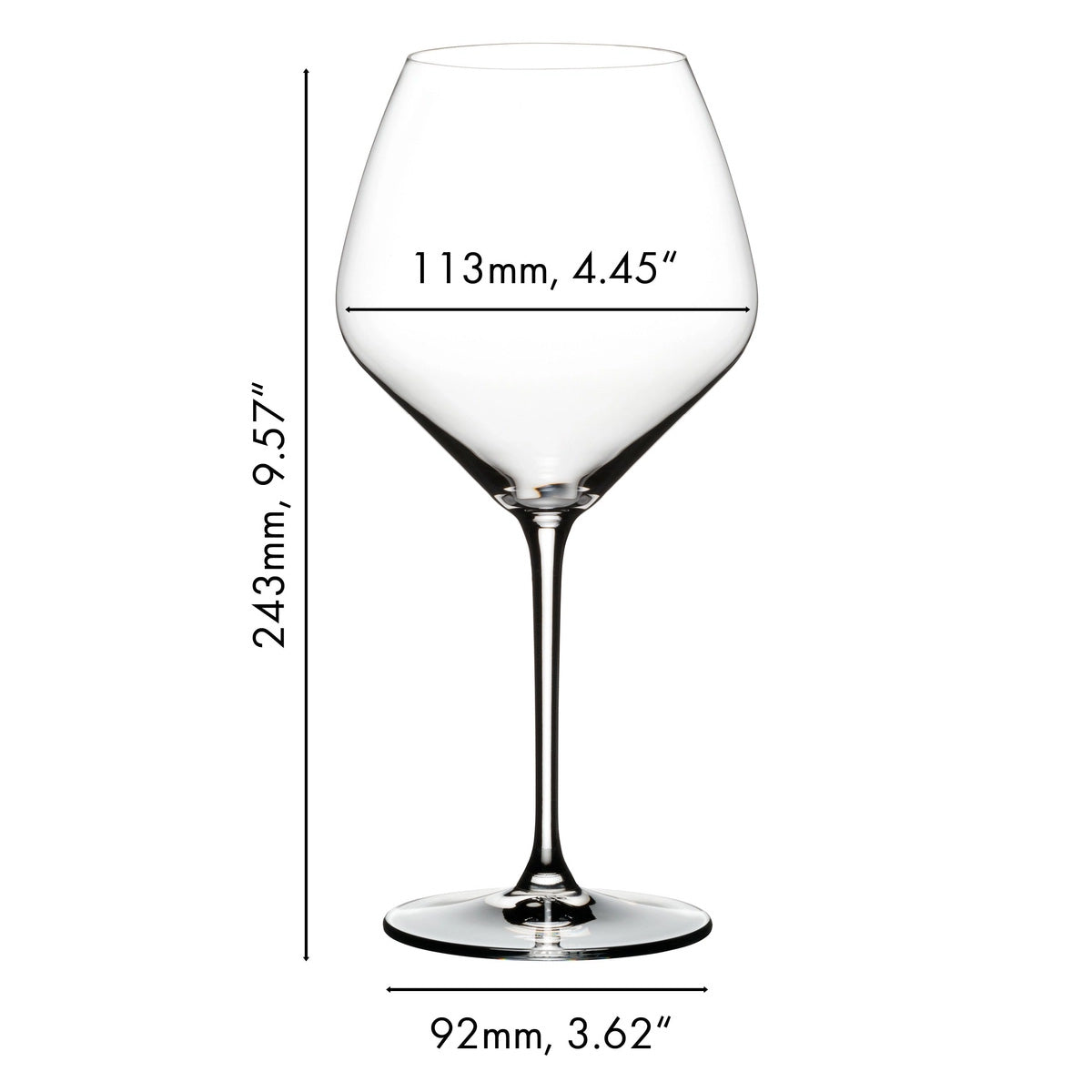 Riedel Extreme Pinot Noir Red Wine Glass - Set of 2 - 4441/07