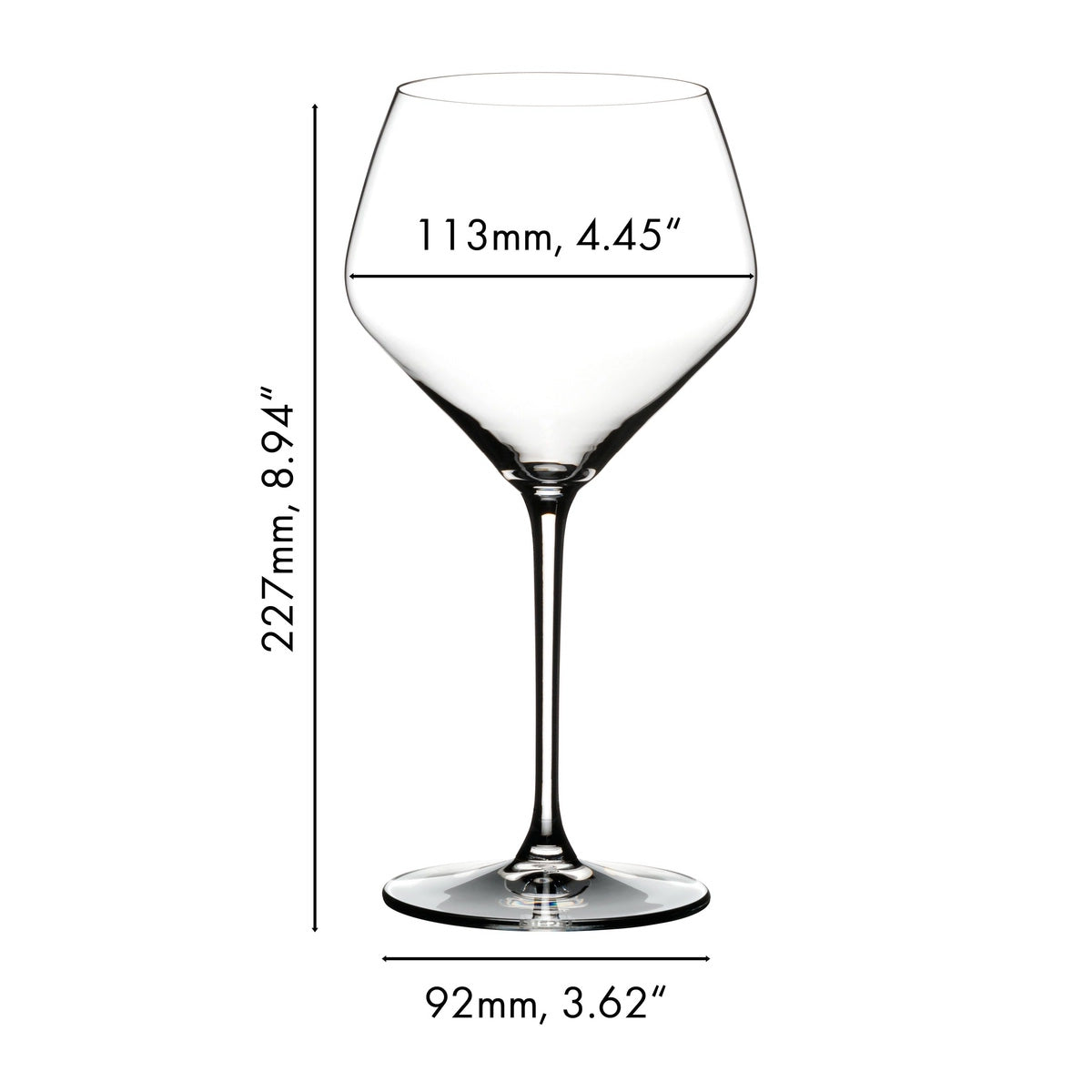 Riedel Extreme Oaked Chardonnay White Wine Glass - Set of 2 - 4441/97