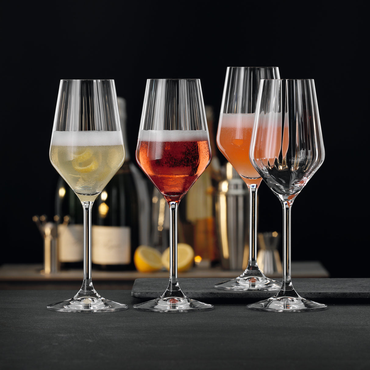 Spiegelau Restaurant Lifestyle Champagne Sparkling Wine Glass 310ml Set Of 12