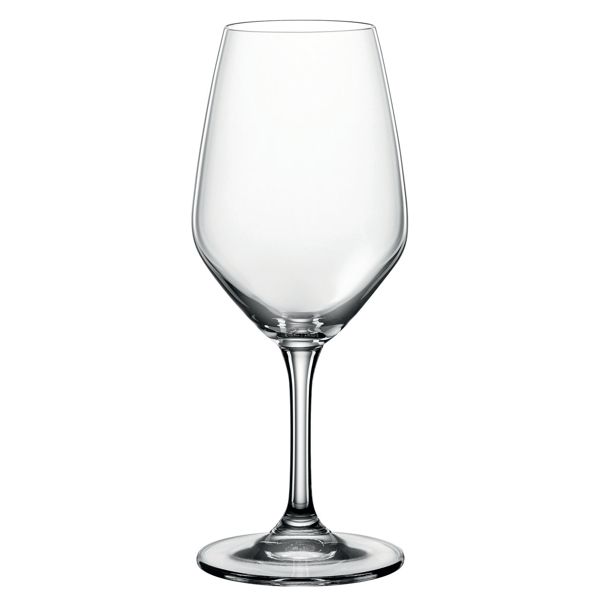 A set of six Spiegelau Expert Wine Tasting Glasses, each with a 260ml capacity and crafted from fine crystalline glass, is displayed on a white background; the glasses feature long stems and wide bowls for an elegant presentation.