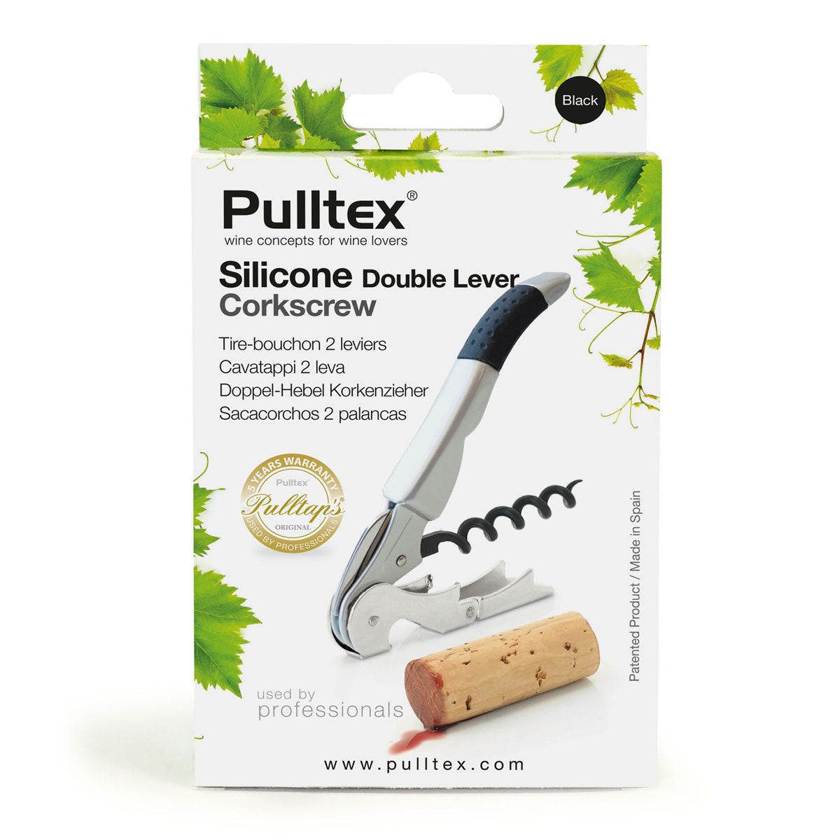 Pulltex Sillictap Waiter 's Friend Double Lever Corkscrew