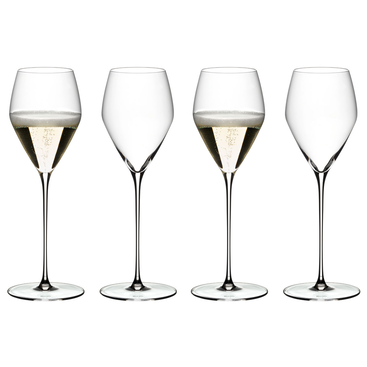 Riedel Veloce Champagne Sparkling Wine Glass Set Of 4 5330 28