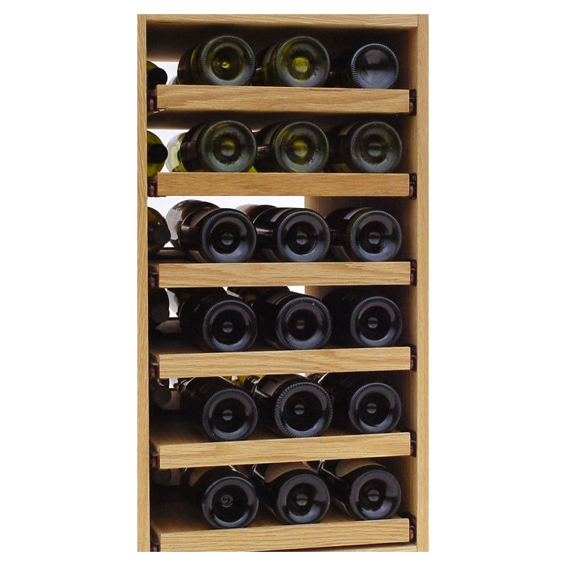 36 Bottle Showcase Pull Out Wooden Wine Rack
