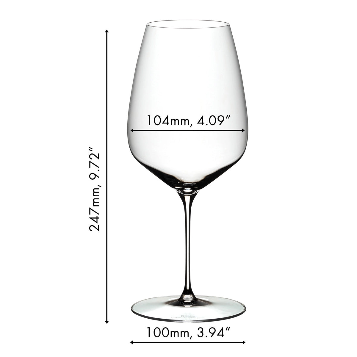 Riedel Veloce Cabernet Sauvignon Glass - Set of 2 - 6330/0