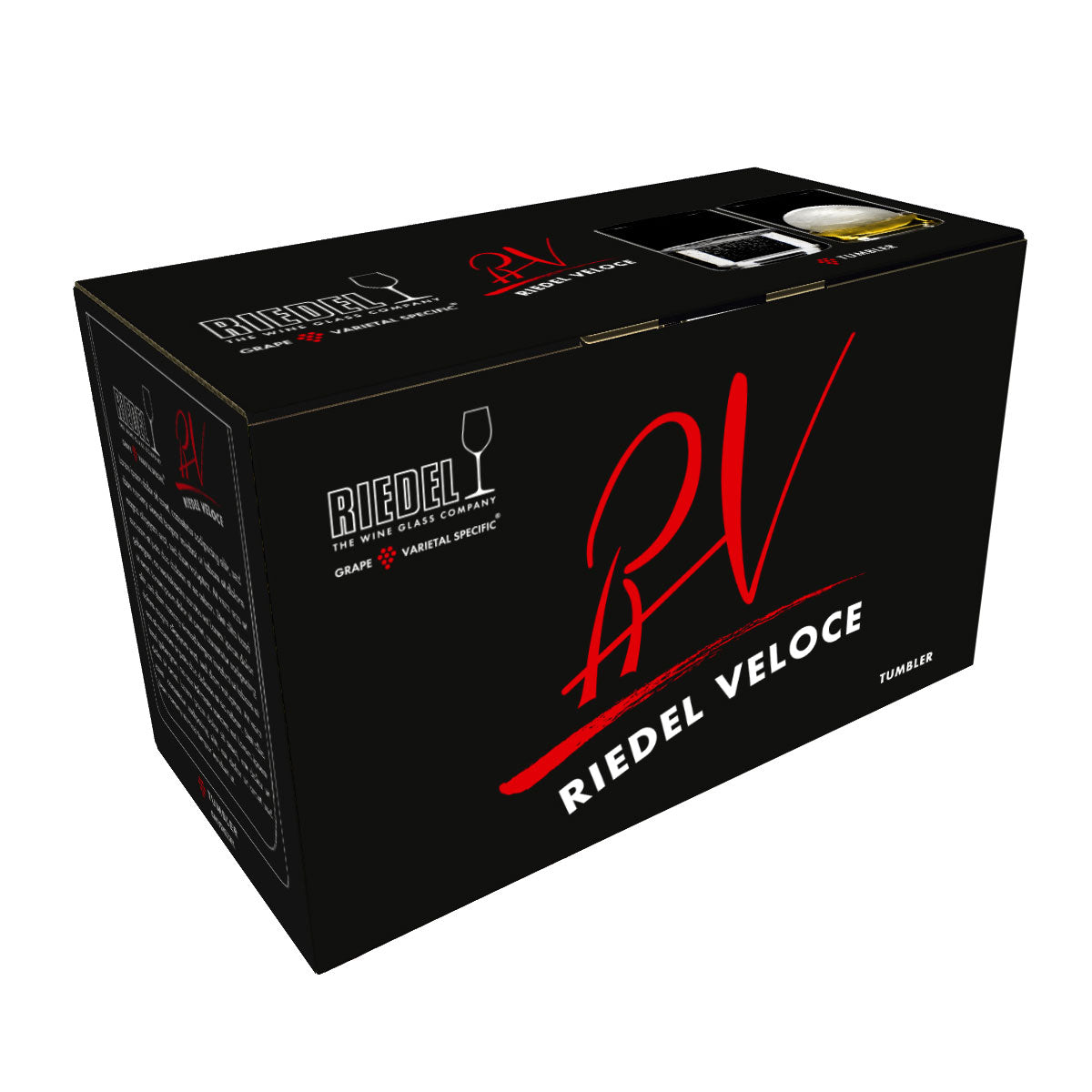 Riedel Veloce Water Whisky Tumbler Set Of 2 6330 02