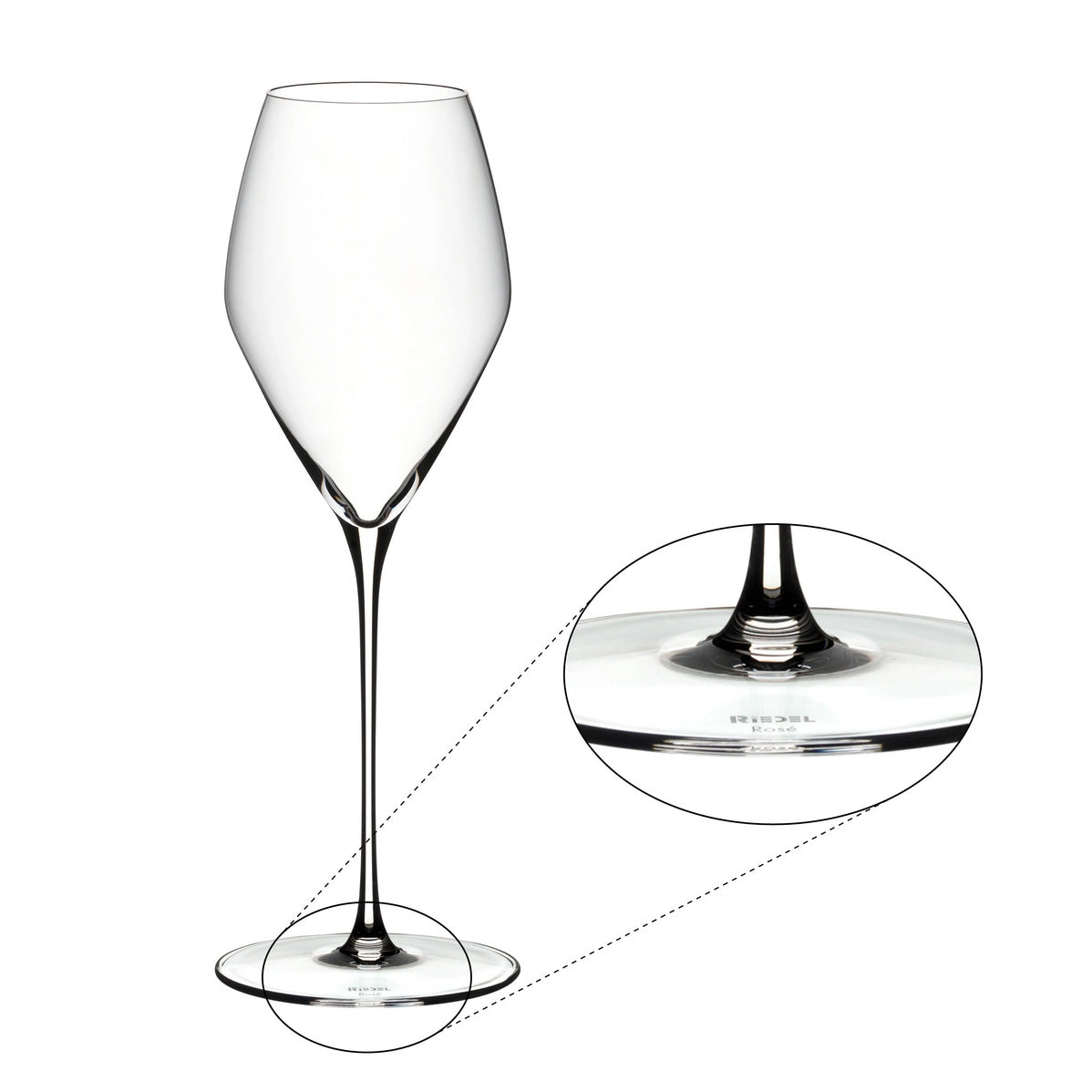 Riedel Veloce Rose Wine Glass Set Of 2 6330 55