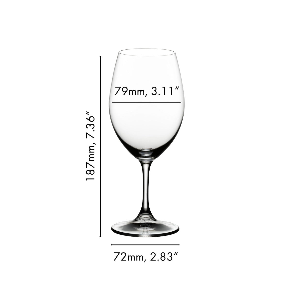 Riedel Restaurant Ouverture Red Wine Glass 350ml 480 00