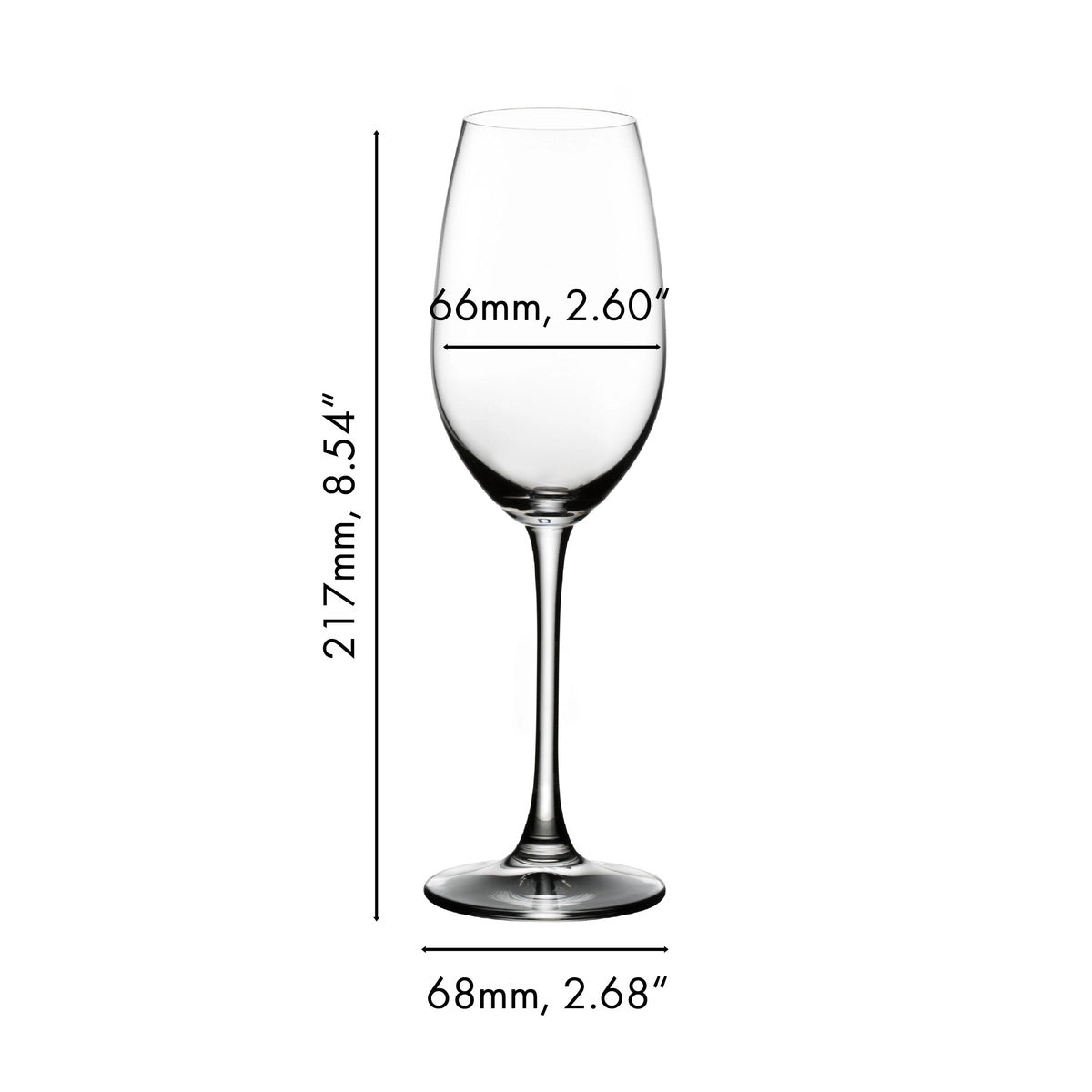 Riedel Ouverture Champagne Glasses / Flute - Set of 2 - 6408/48