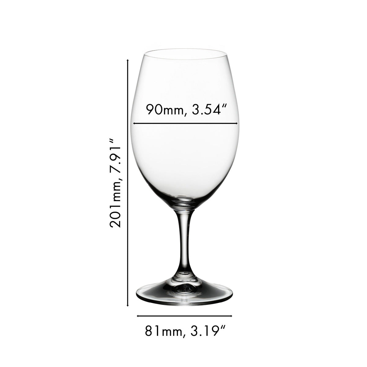 Riedel Restaurant Ouverture - Magnum Red Wine Glass 530ml - 	0480/90 - Set of 12