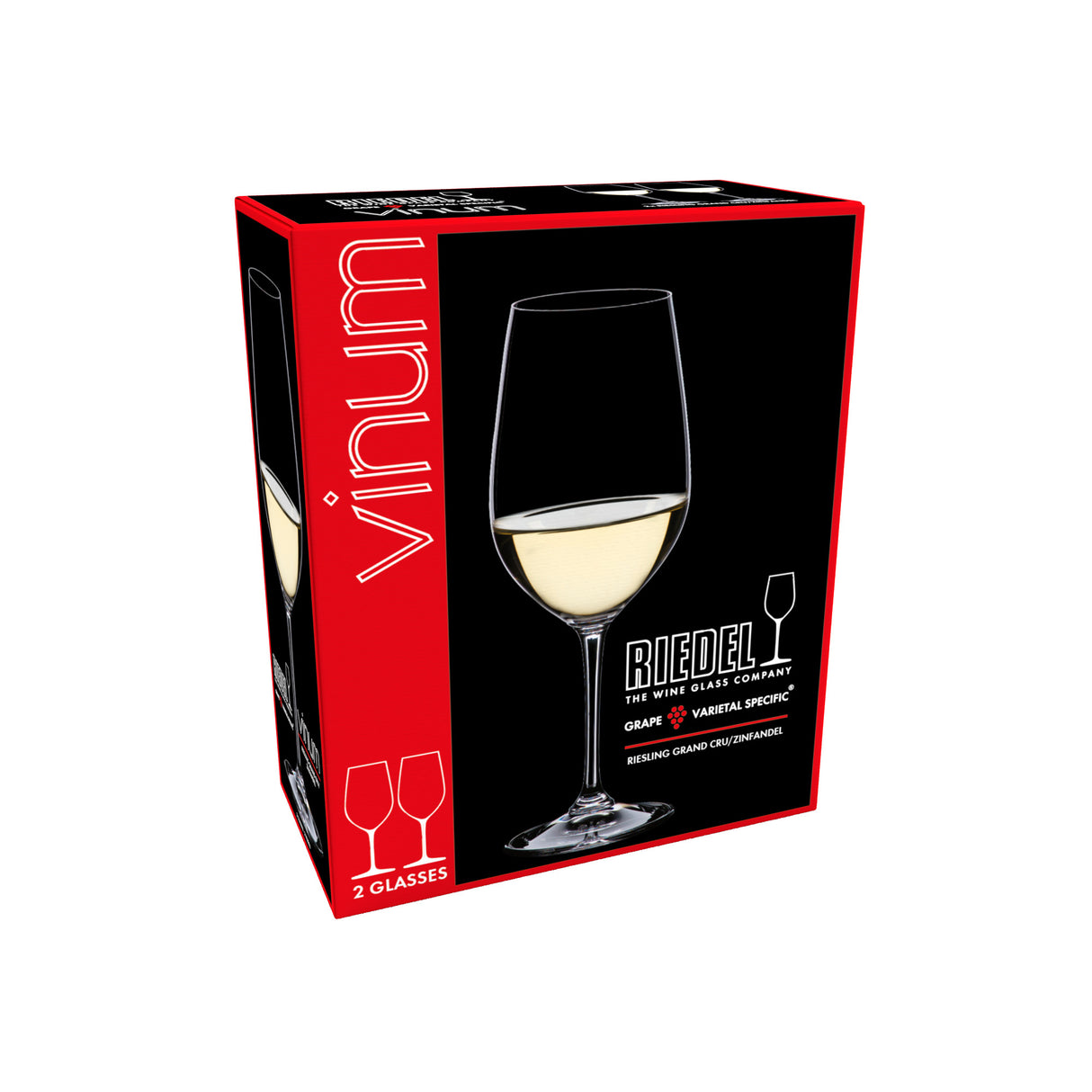 Riedel Vinum Zinfandel / Chianti / Riesling Glass - Set of 2 - 6416/15