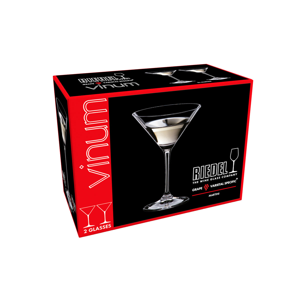 Riedel Vinum Cocktail / Martini Glass - Set of 2 - 6416/77