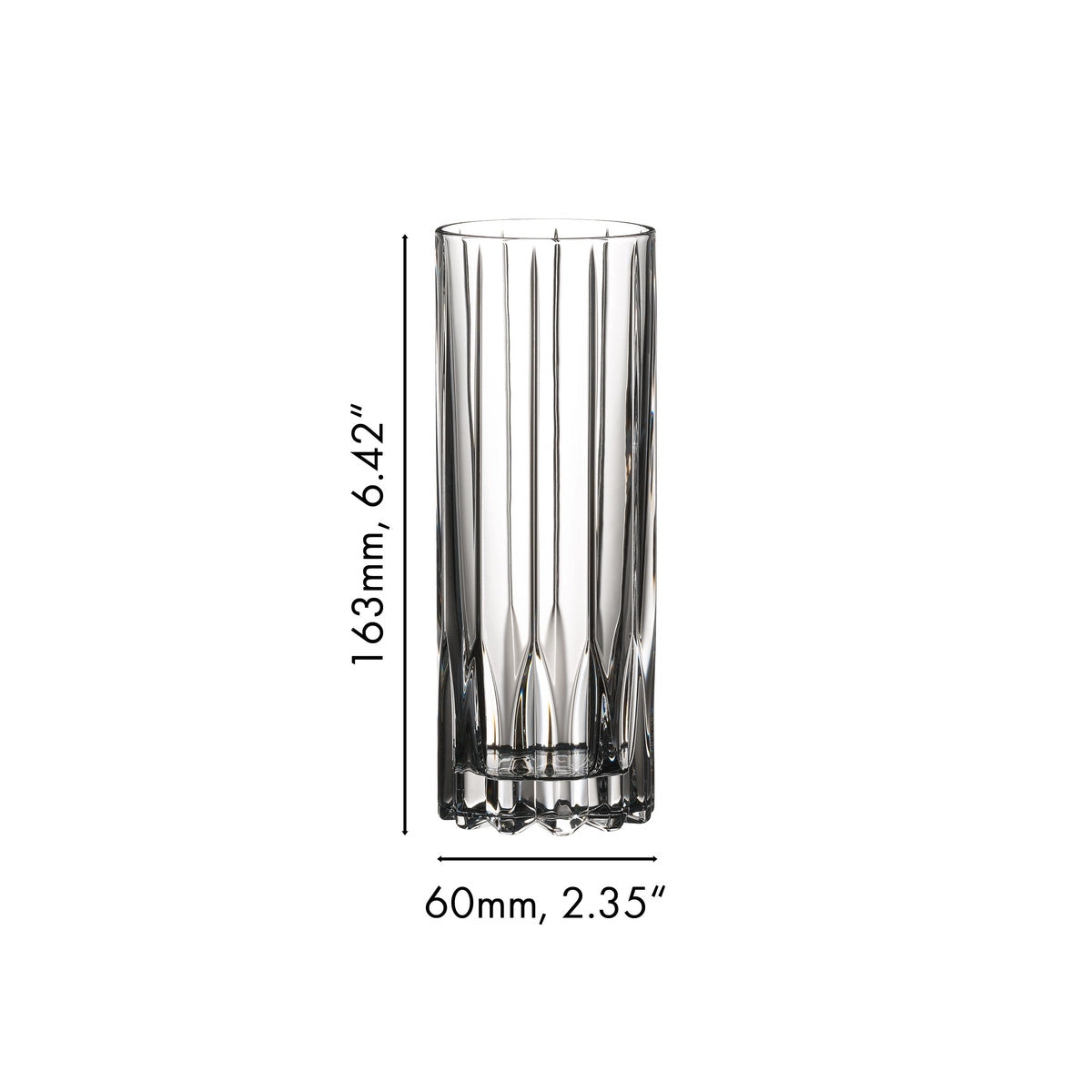 Riedel Restaurant Bar - Drink Specific - Fizz Highball Tumbler 265ml - 0417/03 - Set of 12
