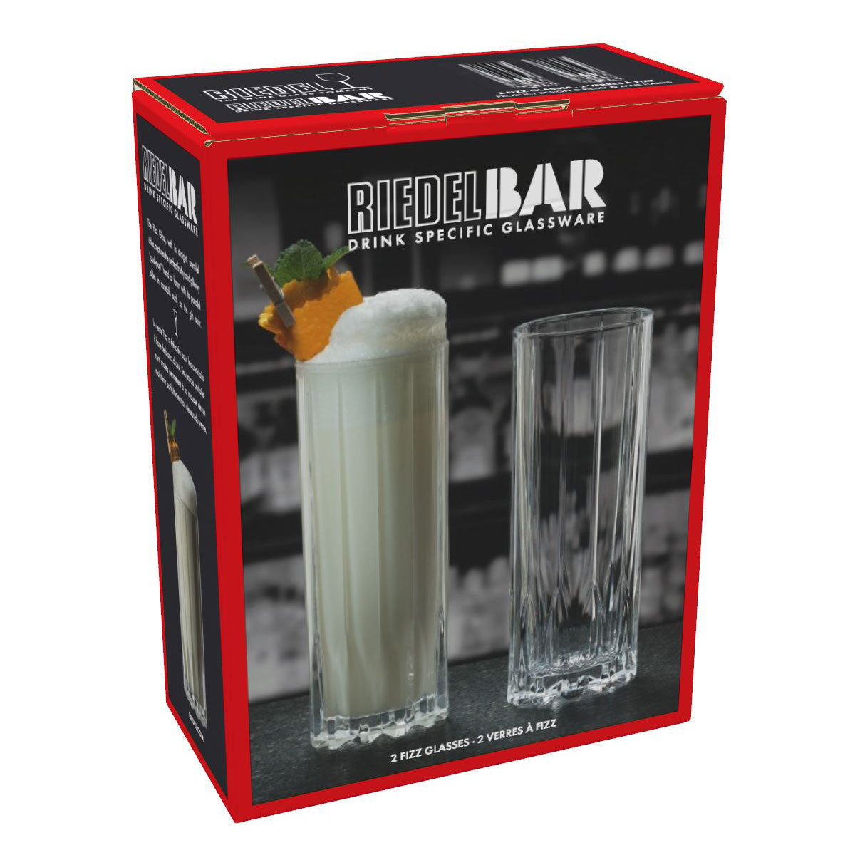 Riedel Bar Drink Specific Fizz Highball Tumbler Set Of 2 6417 03