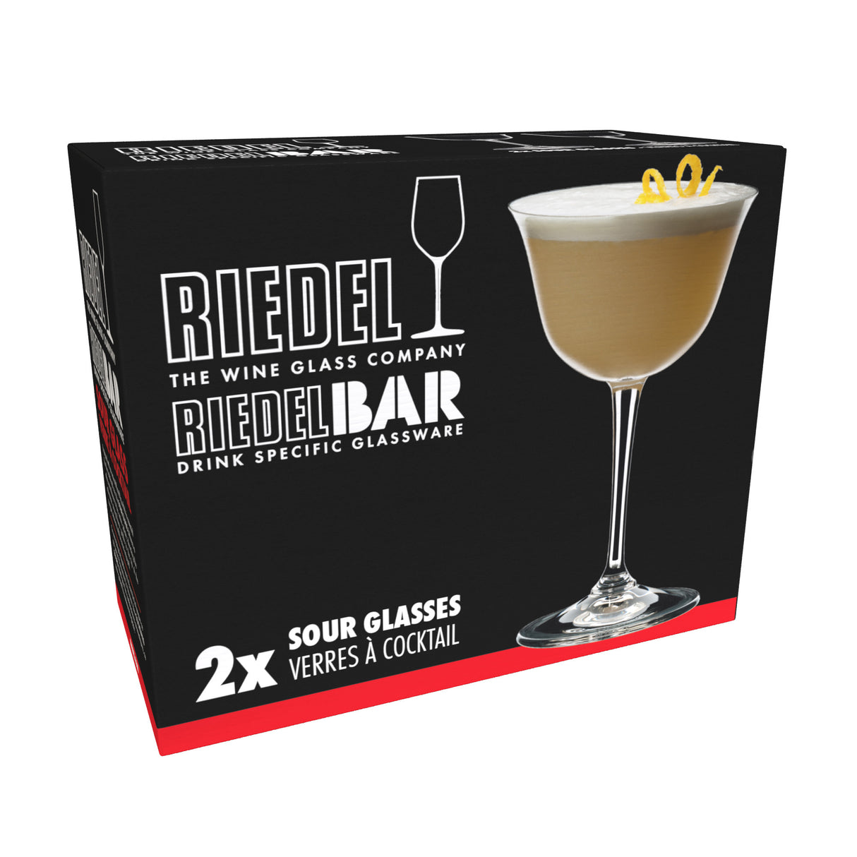Riedel Bar Drink Specific Sour Glass Set Of 2 6417 06