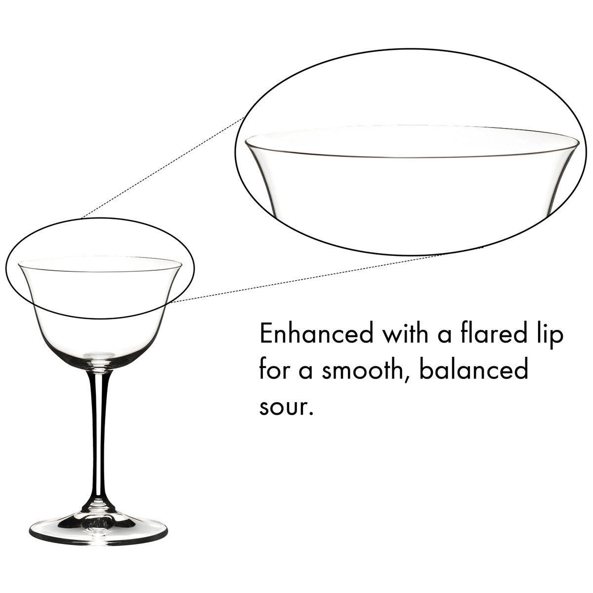 Riedel Restaurant Bar - Drink Specific - Sour Glass 217ml - 0417/06 - Set of 12