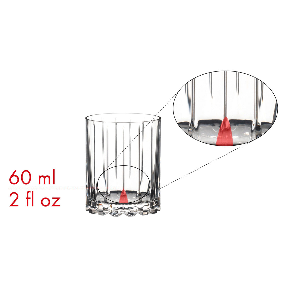 Riedel Restaurant Bar - Drink Specific - Double Rocks Tumbler 370ml - 0417/07 - Set of 12