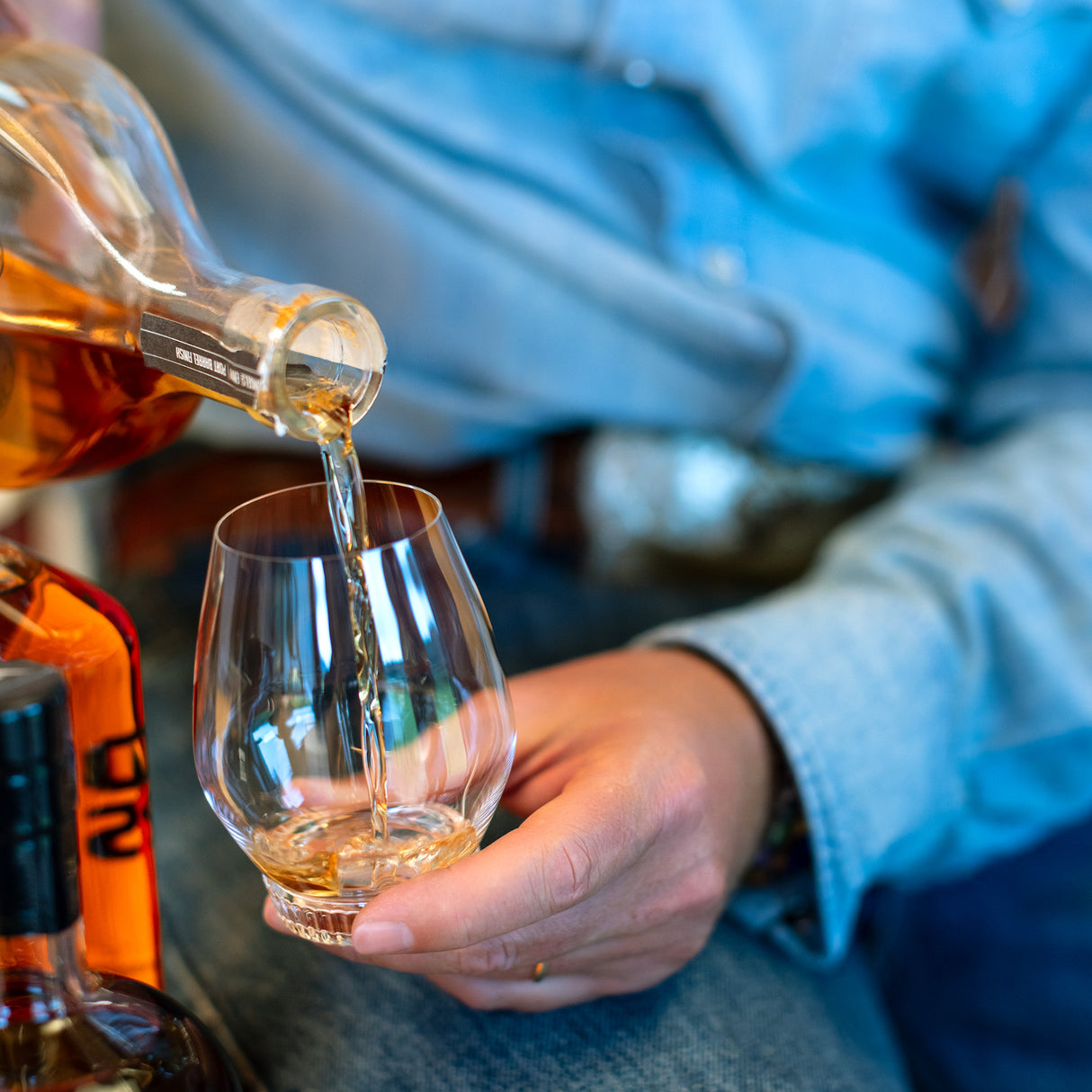 Riedel Vinum All American Bourbon Glass Set Of 2 6416 73