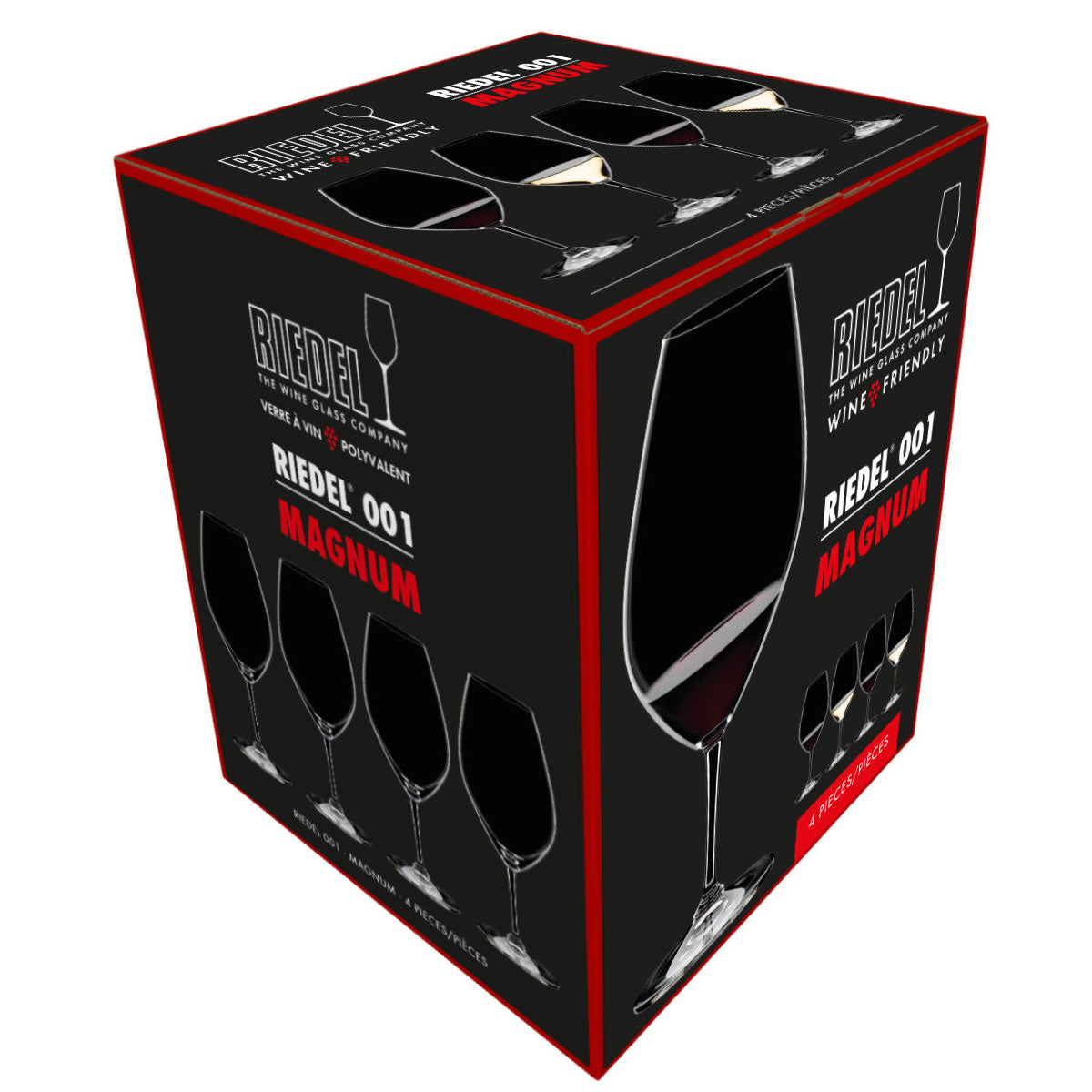 Riedel Wine Friendly Magnum Red Wine Glass 001 Set Of 4 6422 01