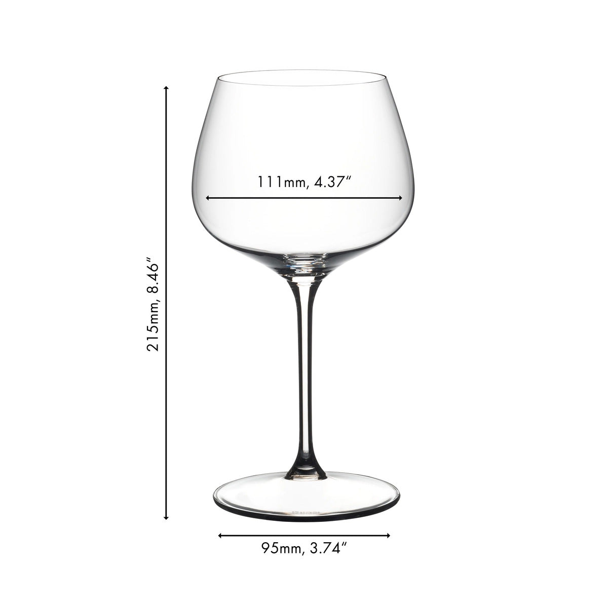 Riedel Grape Chardonnay/Gin & Tonic Glass - Set of 2 - 6424/97