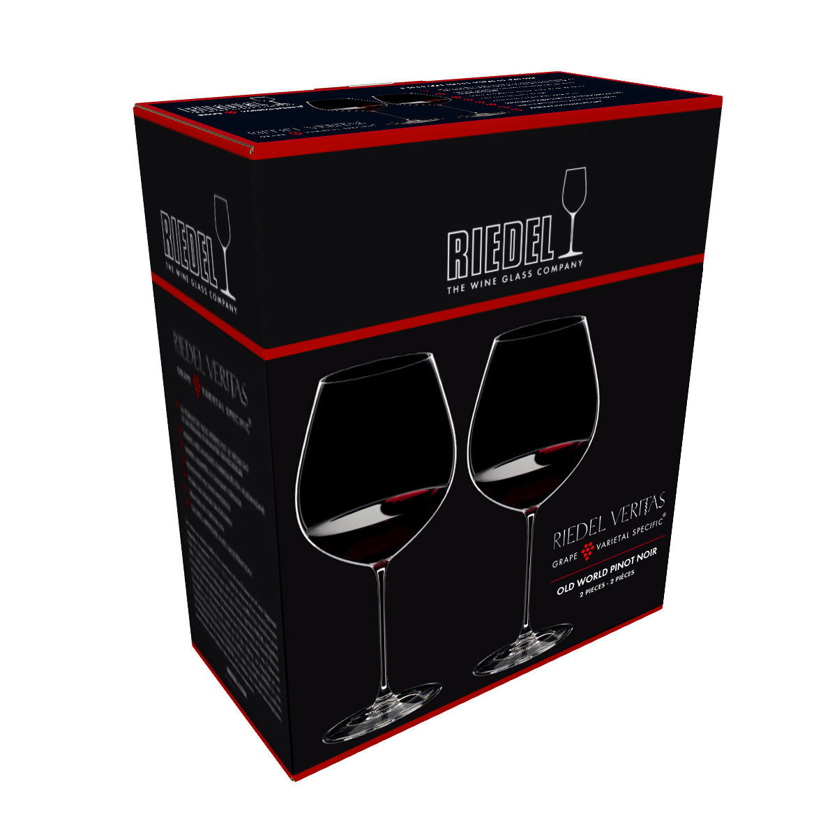 Riedel Veritas Old World Pinot Noir Glass Set Of 2 6449 07