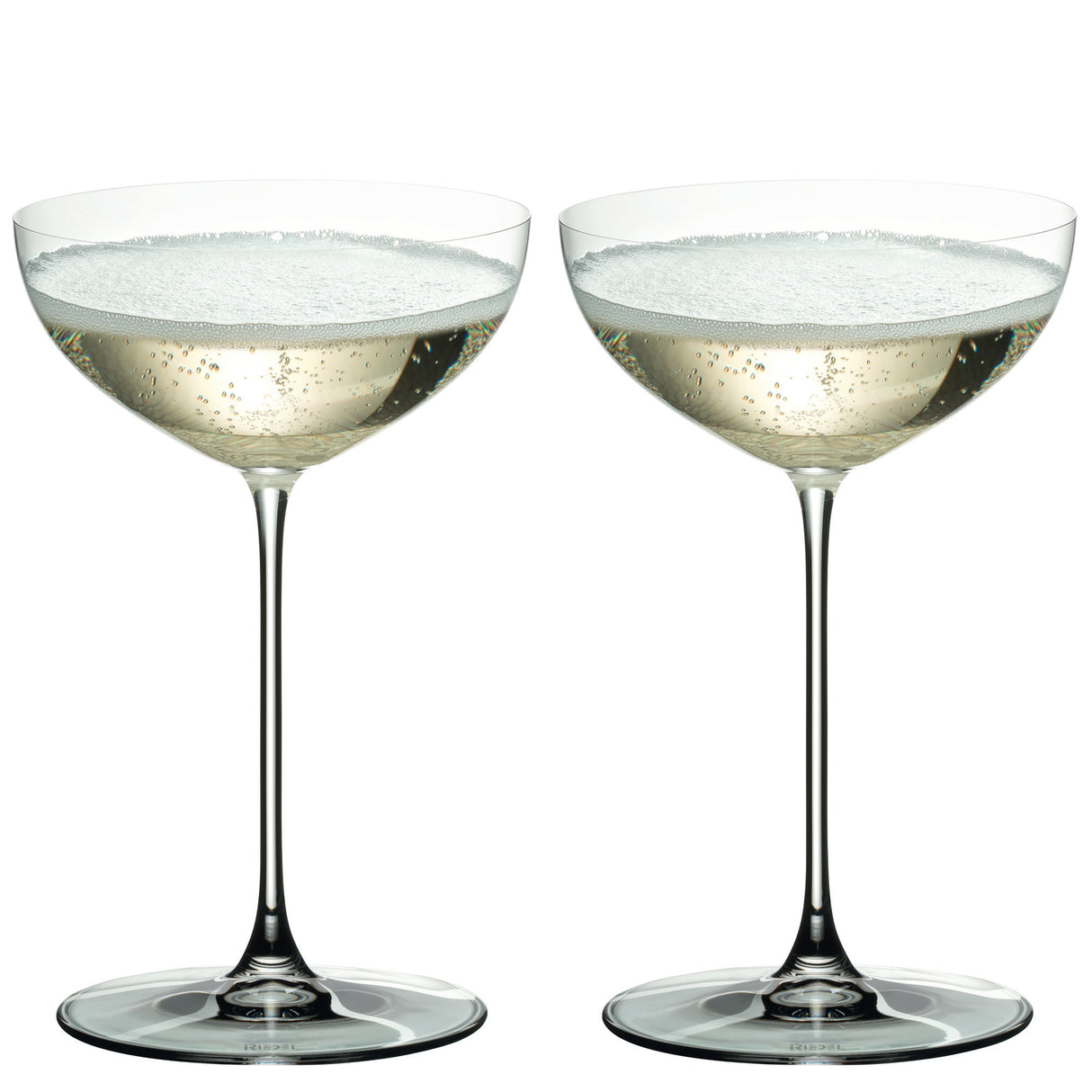 Riedel Veritas Champagne Saucer Moscato Martini Glass Set Of 2 6449 09