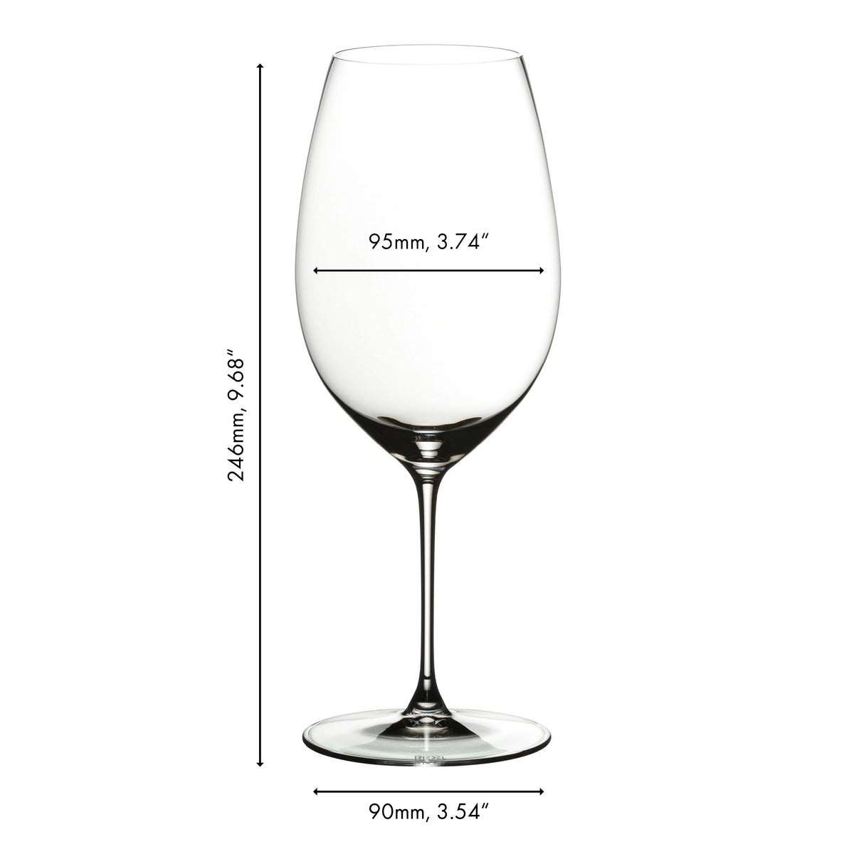 Riedel Restaurant Veritas New World Shiraz Red Wine Glass 650ml - 0449/30 - Set of 6