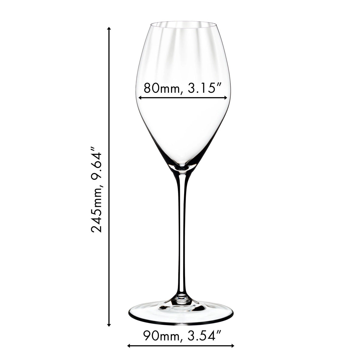 Riedel Performance Champagne / Sparkling Wine Glass - Set of 4 - 5884/28-1