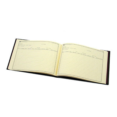 Leather Bound Wine Log Wine Book