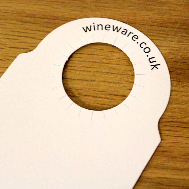 Wineware Card Wine Bottle Neck Tags Set Of 100