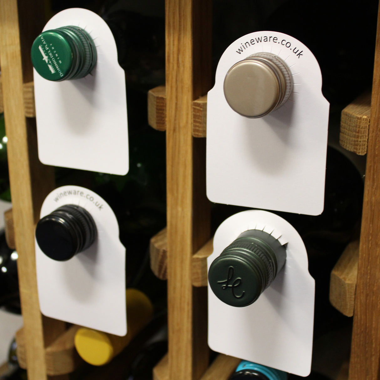 Wineware Card Wine Bottle Neck Tags - Set of 100
