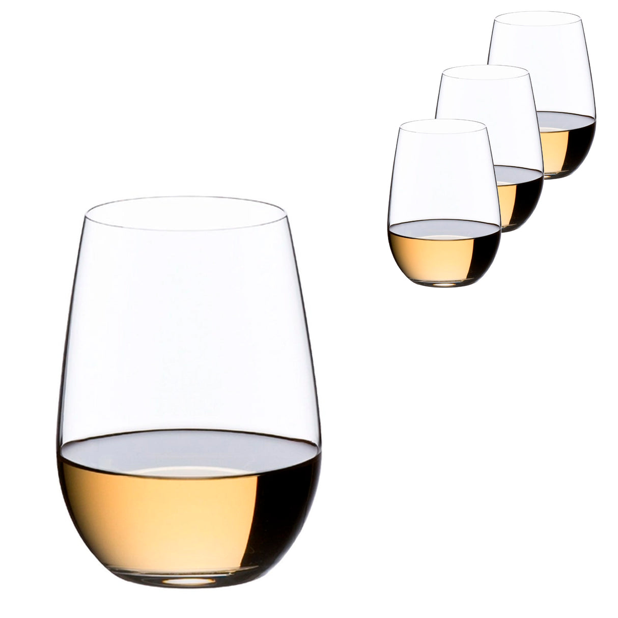 Riedel O Range Stemless Riesling Sauvignon Blanc Glass Set Of 4 7414 15