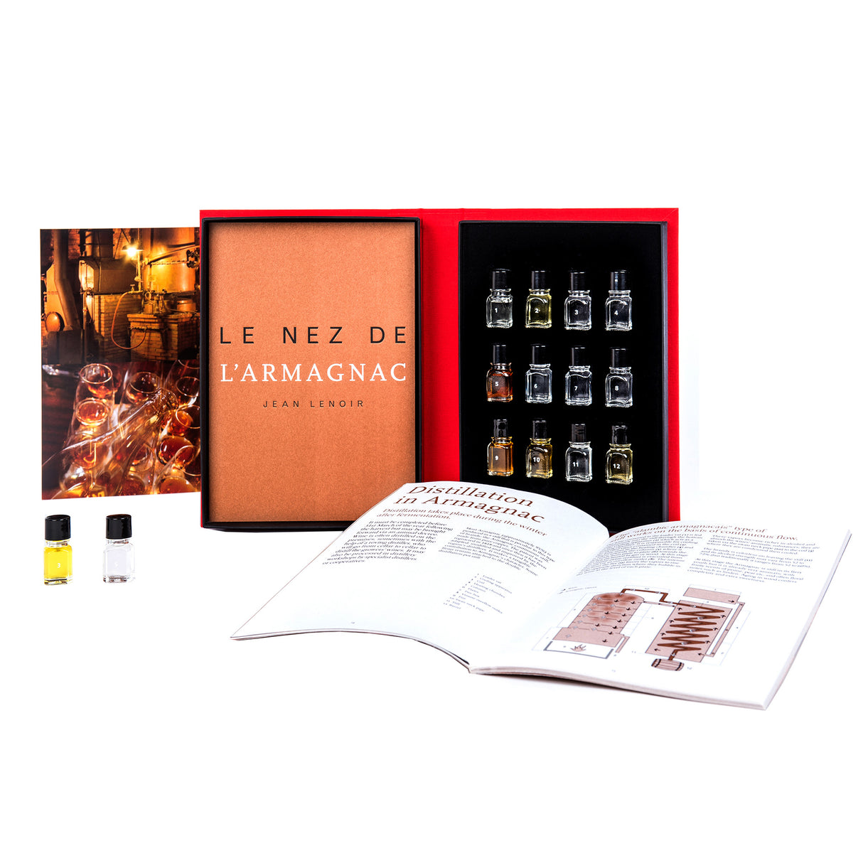 Le Nez De Larmagnac 12 Aromas Armagnac Aroma Kit