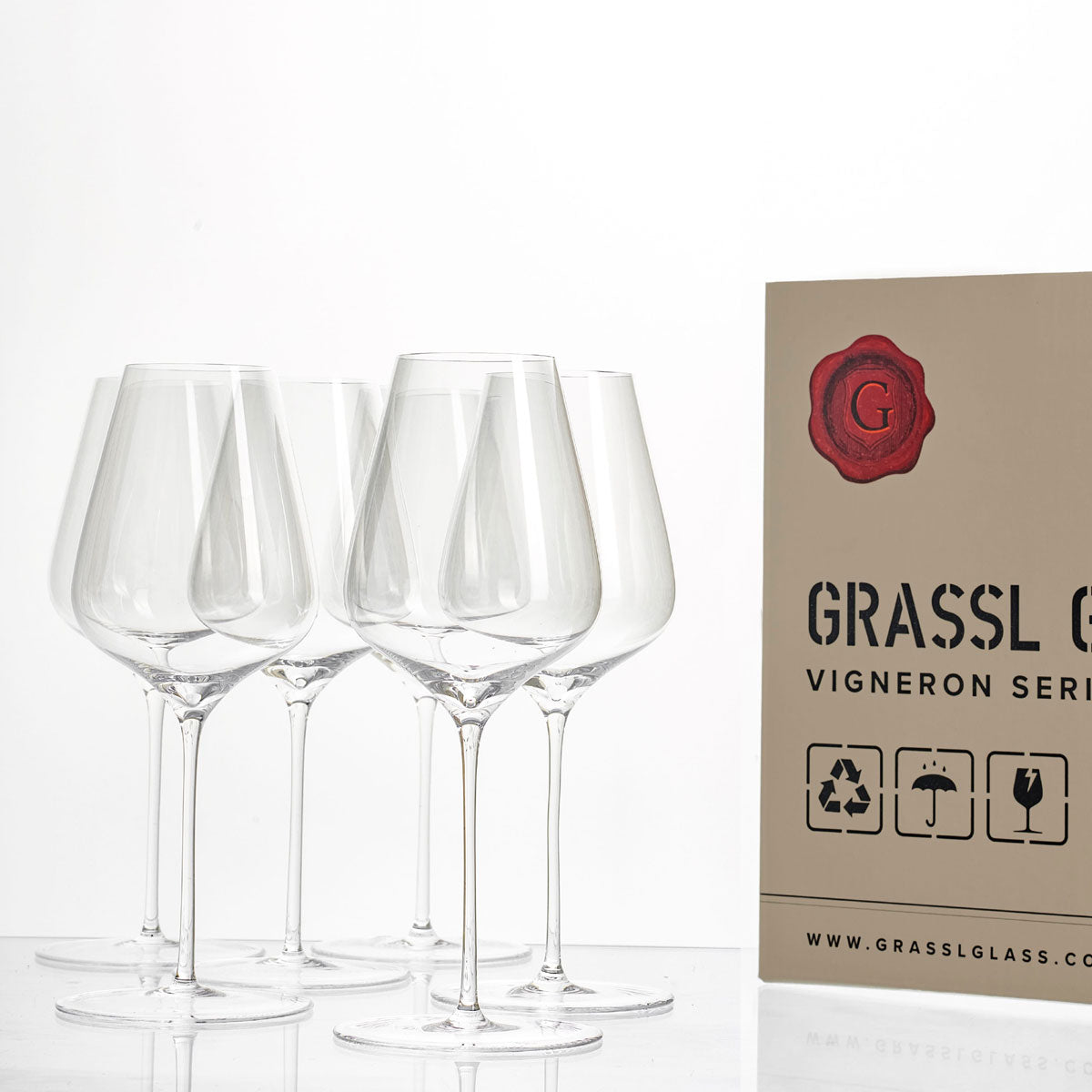 Grassl Glass Vigneron Series Mineralite White Wine Glass Set Of 6