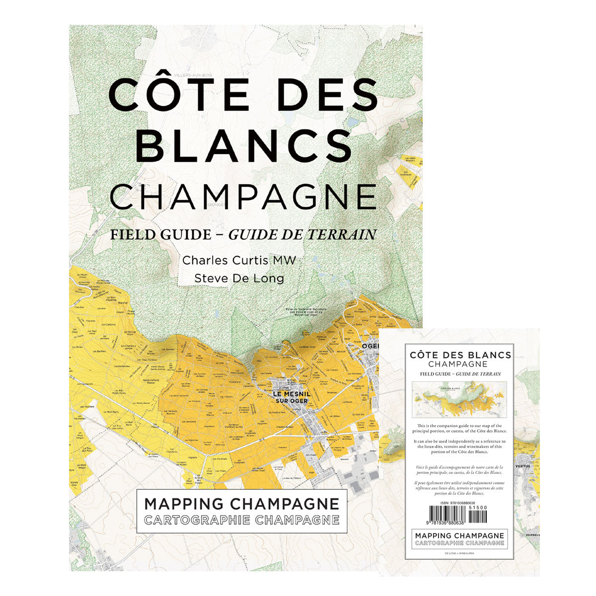 De Long 's Wine Map Of Cote Des Blancs Champagne Wine Regions