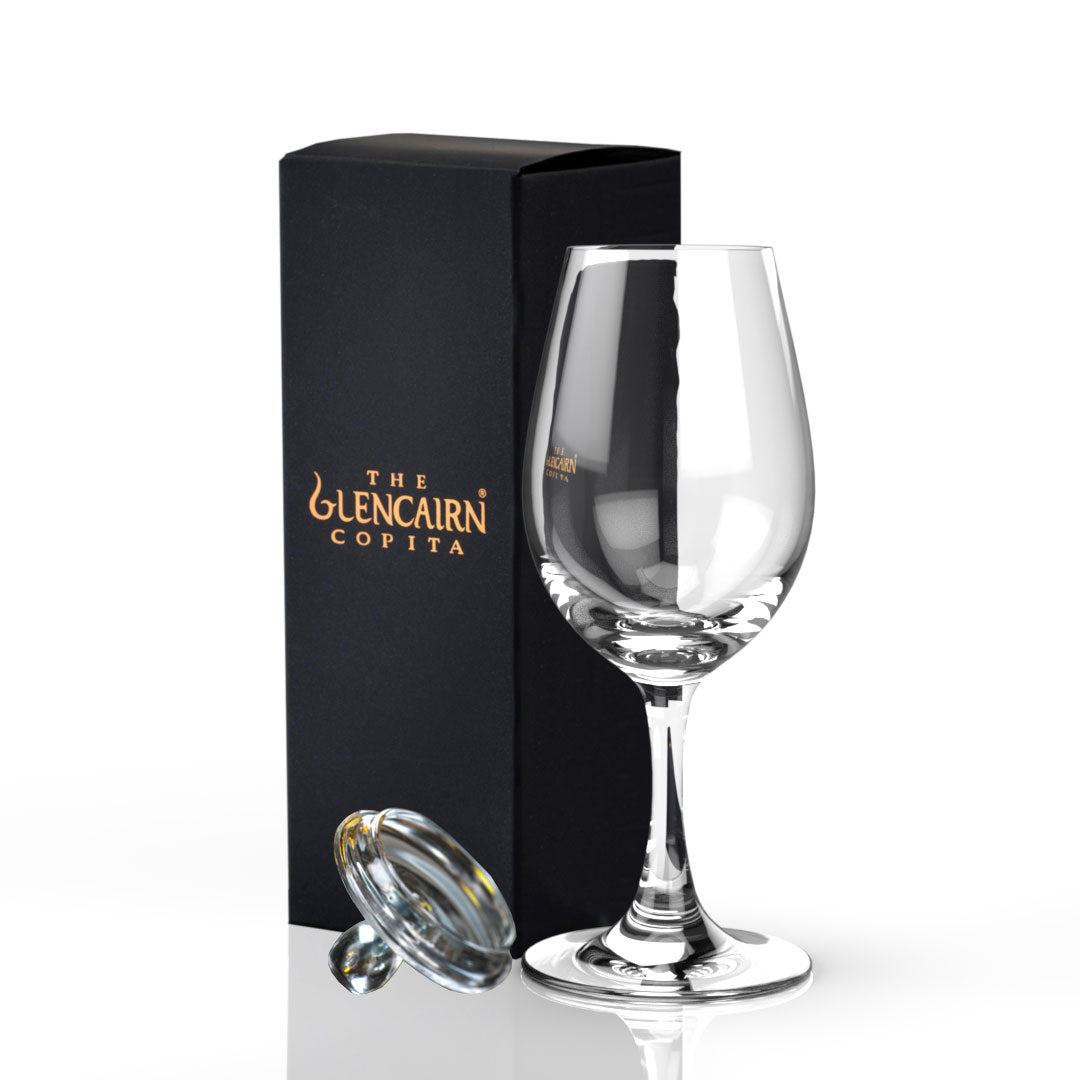 The Glencairn Official Whisky / Sherry Nosing Copita Glass with Tasting Cap