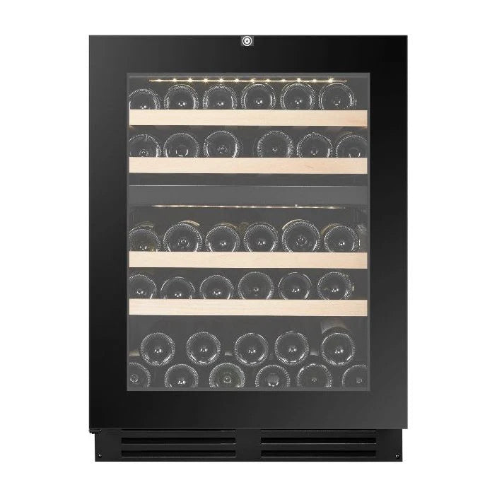 Dunavox Flow 39 Bottle 2 Temperature Built In Undercounter Wine Cabinet Black Dauf 39 119db To