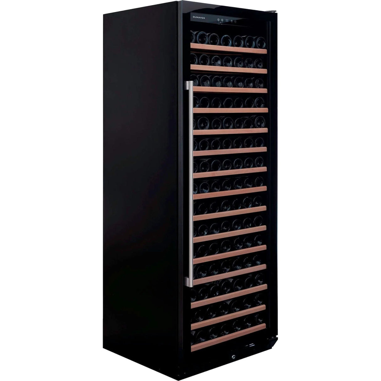 Dunavox Grande 194 Bottle Single Temperature Freestanding Wine Cabinet - Black DX-194.490BK