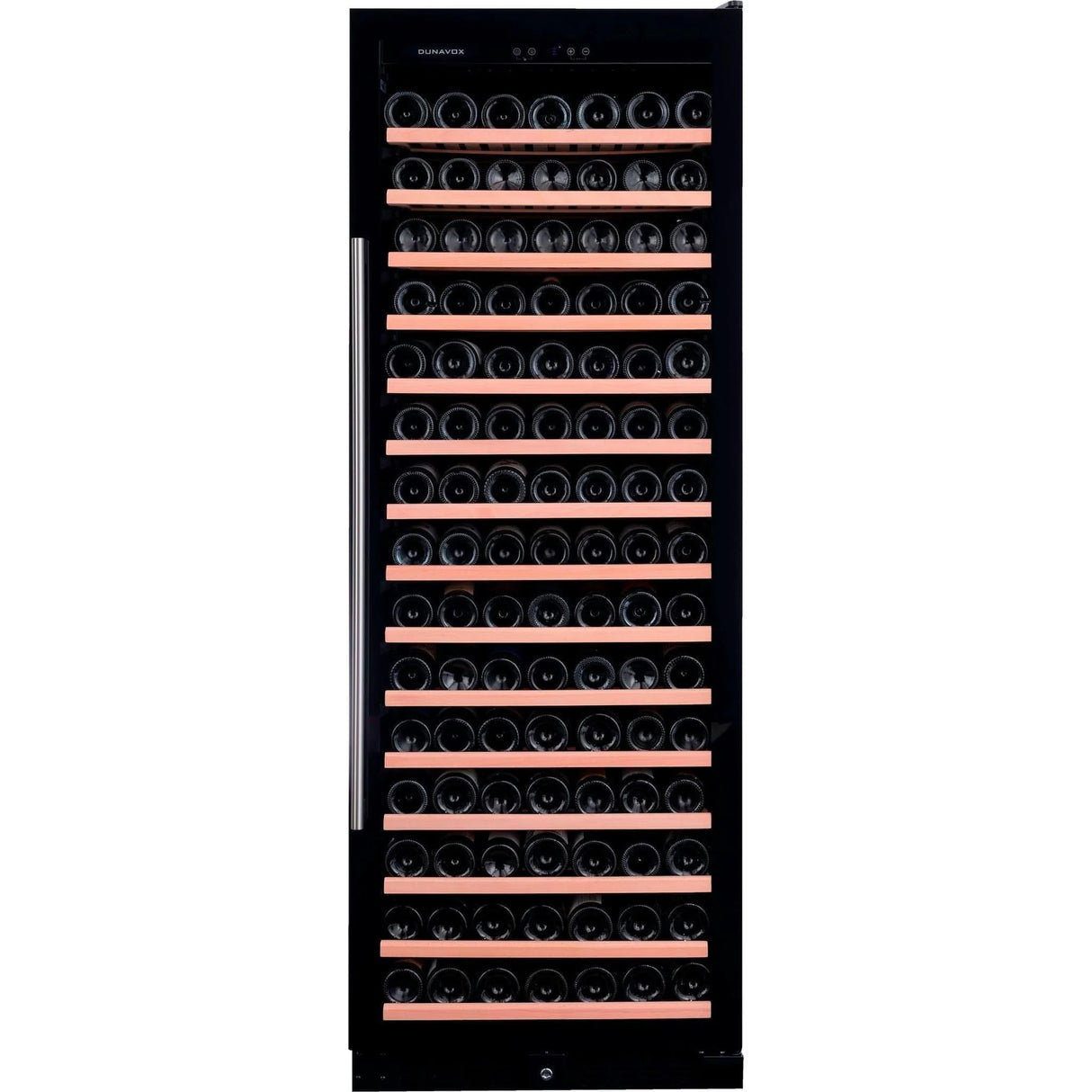 Dunavox Grande 194 Bottle Single Temperature Freestanding Wine Cabinet - Black DX-194.490BK