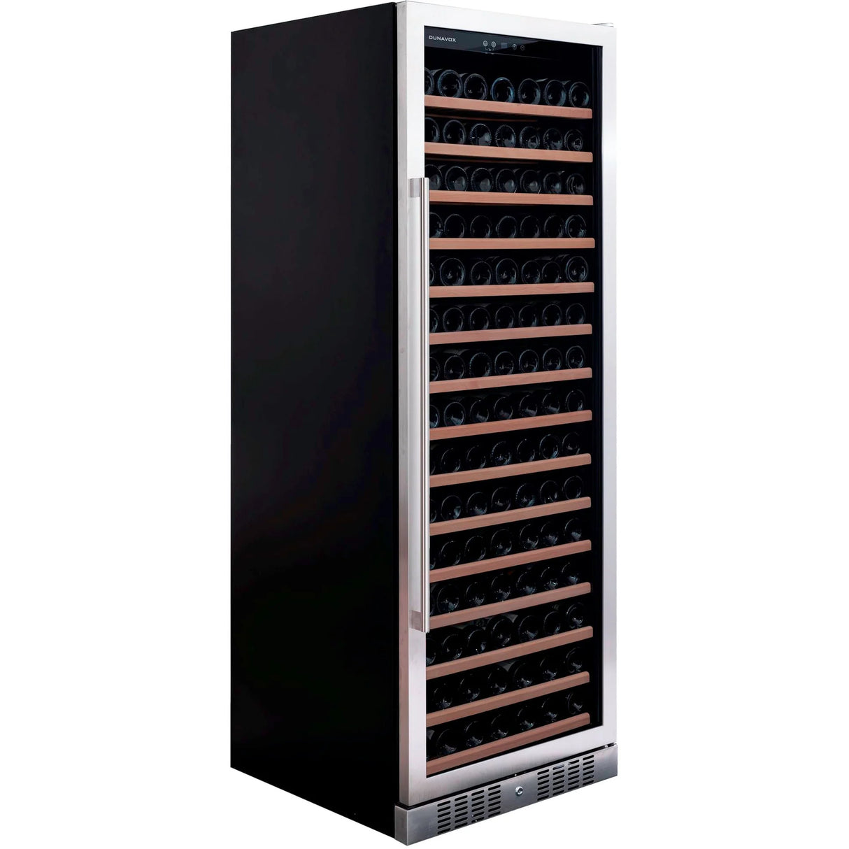 Dunavox Grande 194 Bottle Single Temperature Freestanding Wine Cabinet - Stainless Steel DX-194.490SSK