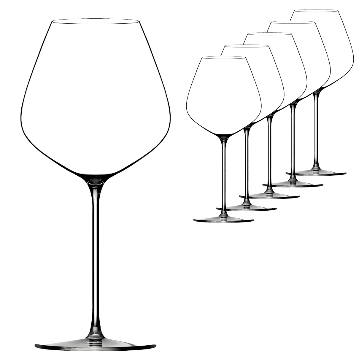 Lehmann Glass G Basset Hommage Red Wine Glass 720ml Set Of 6