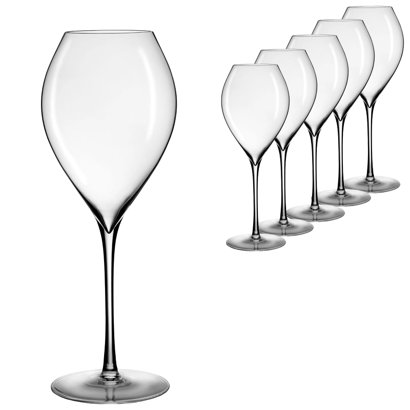 Lehmann Glass Jamesse Prestige Grand Champagne Sparkling Wine Glass 450ml Set Of 6