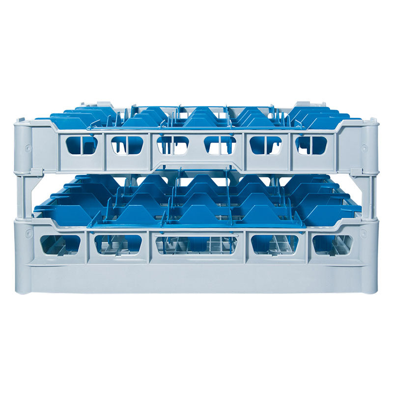 Fries Glass Washer Tray 500 x 500mm - 25 Glasses - 90mm Cell