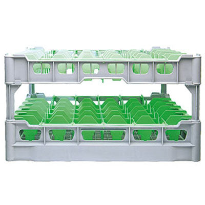 Fries Glass Washer Tray 500 x 500mm - 36 Glasses - 74mm Cell