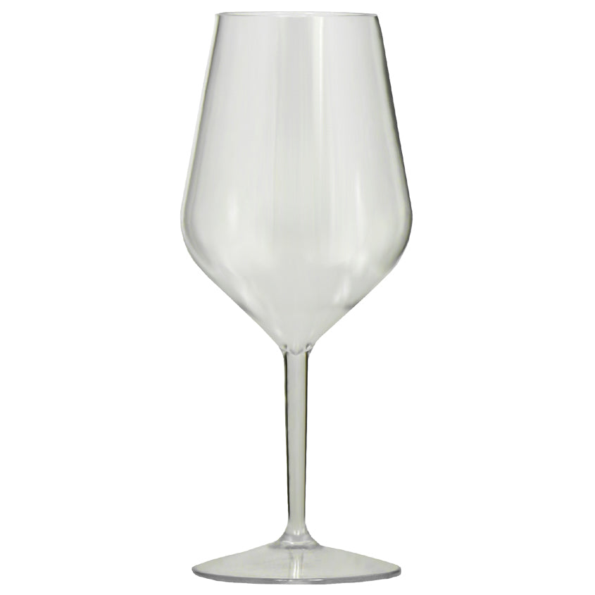 Polycarbonate Reusable Plastic Wine Glass 480ml - Set of 6