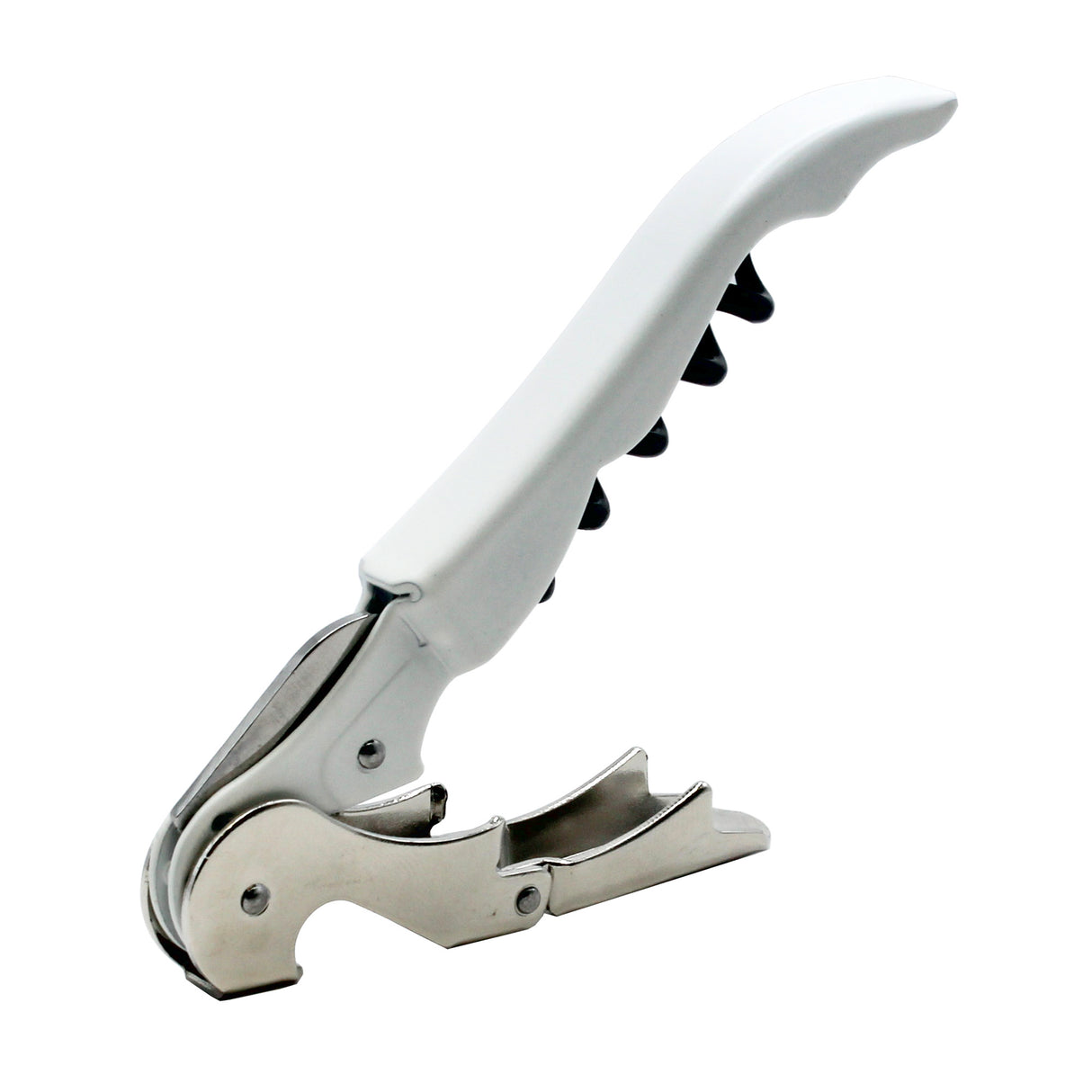 Pulltex Pulltap Wine Essentials Waiters Friend Double Lever Corkscrew White