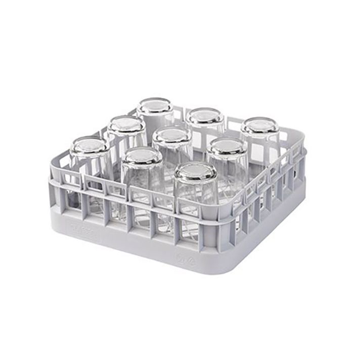 Glass Washer Basket Tray 350 x 350 x 125mm - Set of 6